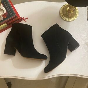 INC International Concepts Black Ankle Booties